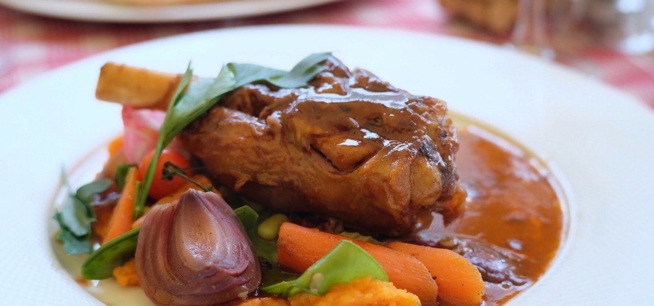 Chef's dish Benjamin Collombat 