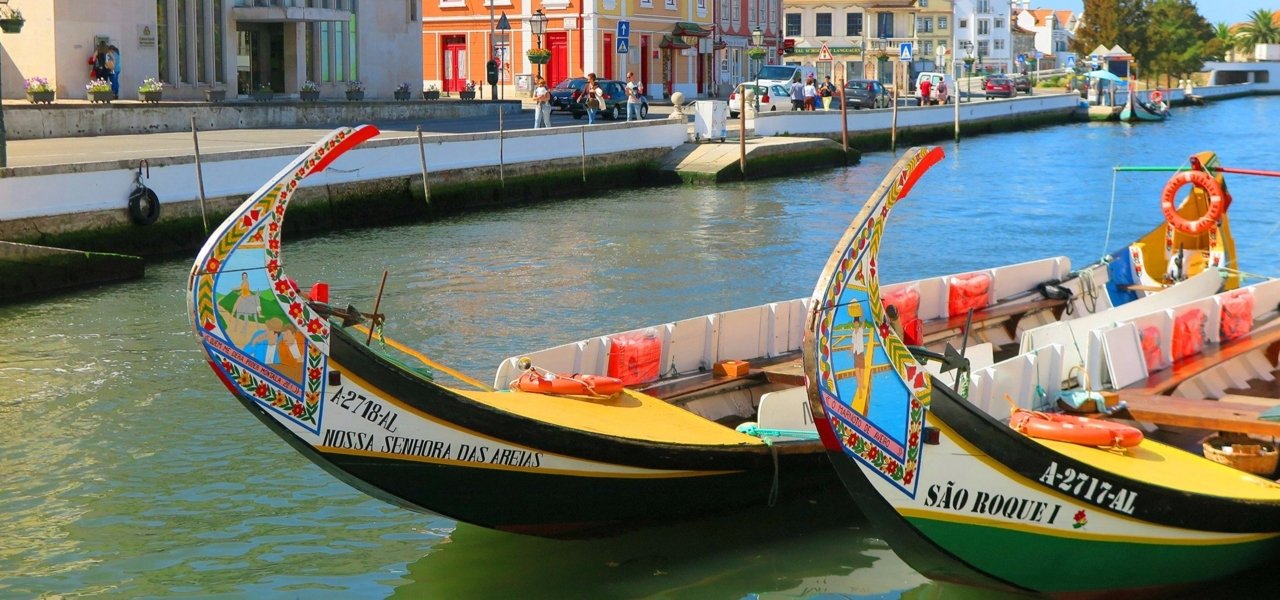 Aveiro moliceiro boats