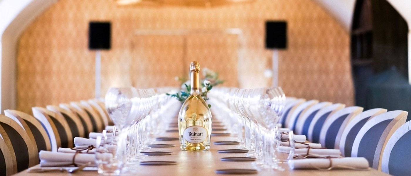 Maison Ruinart dinner